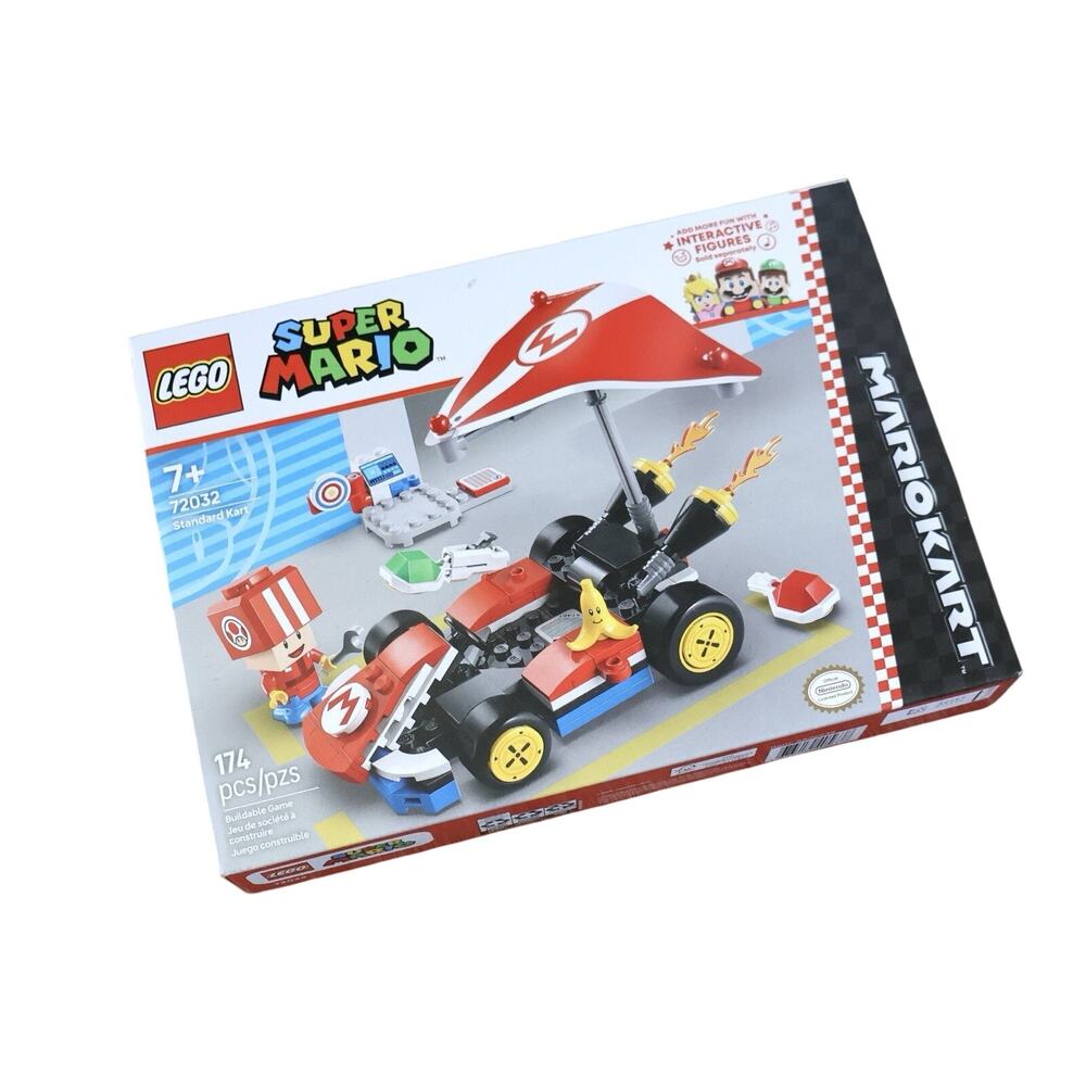 NEW LEGO Nintendo Super Mario Standard Kart Set 72032 174 pcs